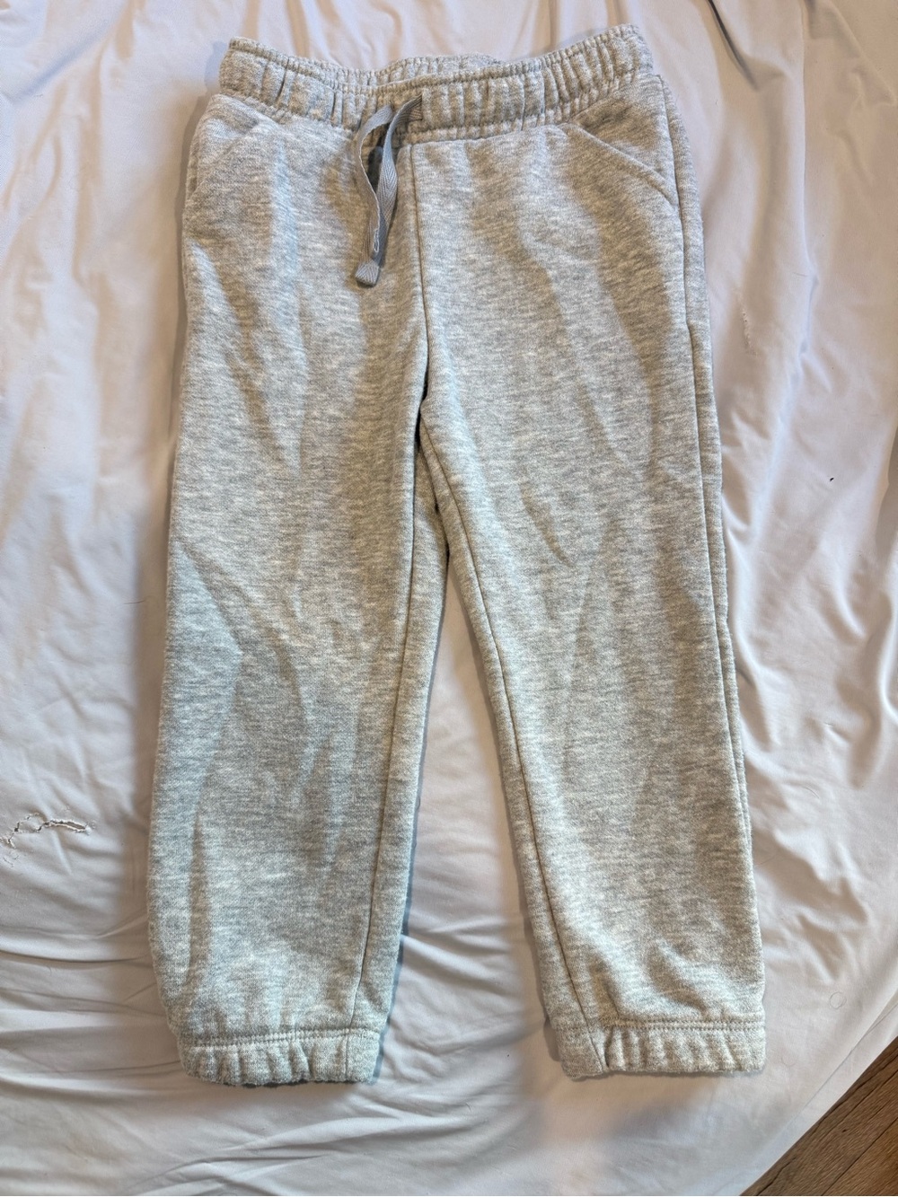 Cat & Jack Light Heather Gray Kids Fleece Joggers